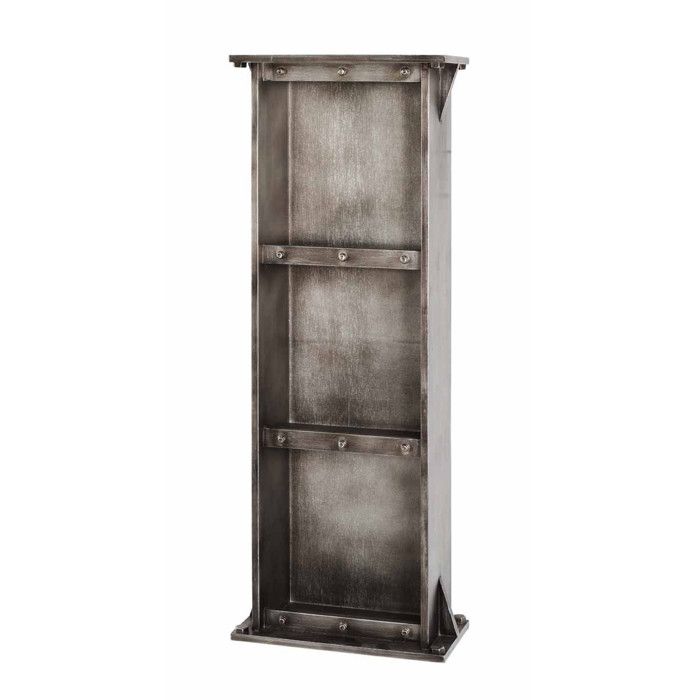 Étagère Murale 3 Niveaux Vaded 95cm Anthracite Étagère Murale 3 Niveaux Vaded 95cm Anthracite