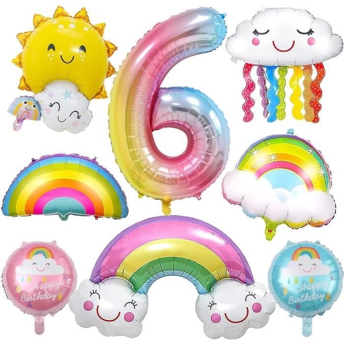 Auteur - Des Nuages - Ballons En Forme De Licorne Pour Anniversaire, Fournitures De Décoration