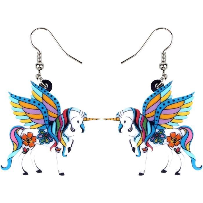 DALANE Boucles D'oreilles Pendantes En Acrylique En Forme De Tortue De Mer, Animaux De L'océan, Bijoux Pour Femmes, Filles Et Enfants, Acrylique, Pas De Gemme