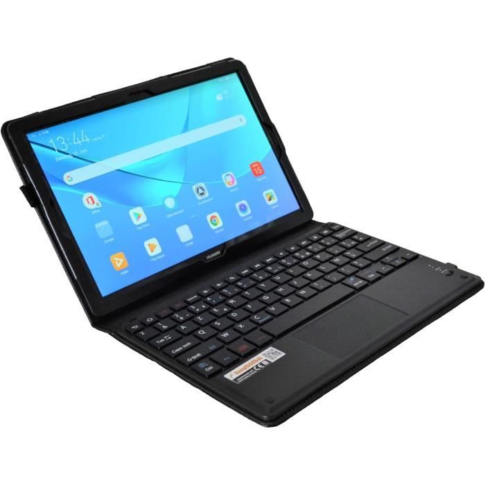 Navitech étui Clavier Français AZERTY avec Support Compatible avec Le DUODUOGO 10 Tablette Tactile