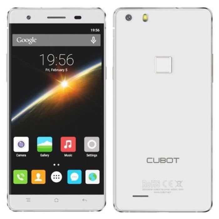 Téléphone 5,0 pouces Android 5.1 Smartphone, MT6735A Quad-Core 1.3GHz ...