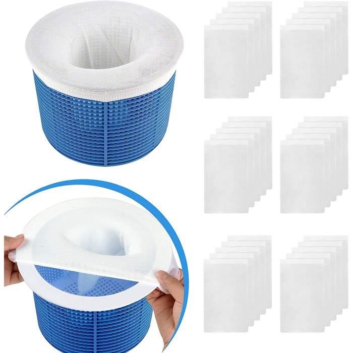 Aiglam Chaussette Skimmer, Filtre Jetable pour Skimmer Piscine & Spa