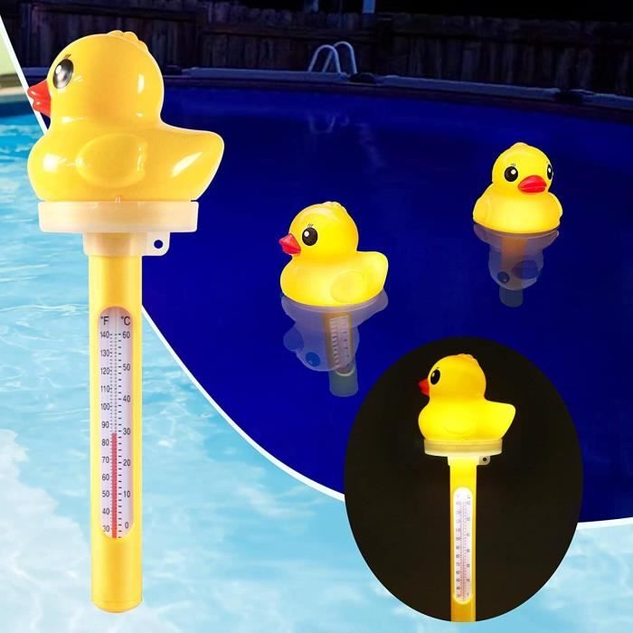 Thermomètre flottant de piscine
