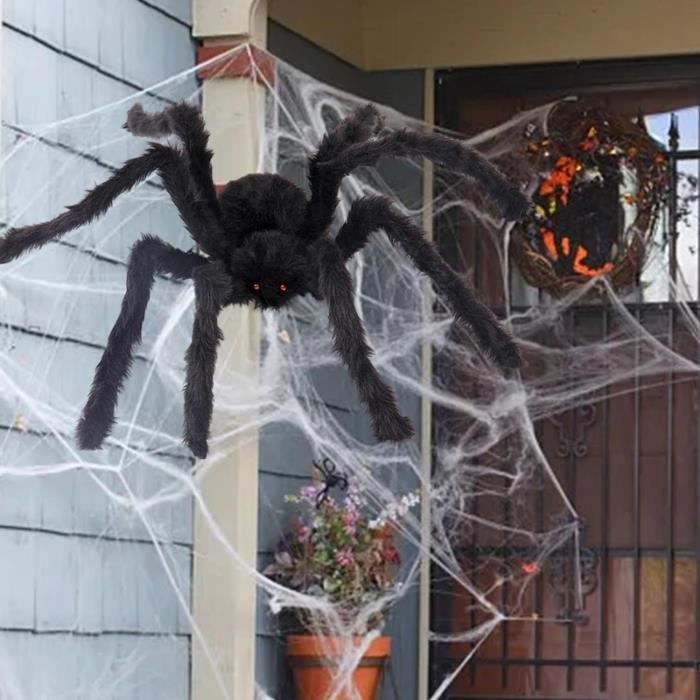 The Holiday Aisle® Bannière de porte de garage 7 x 16 pi Scary