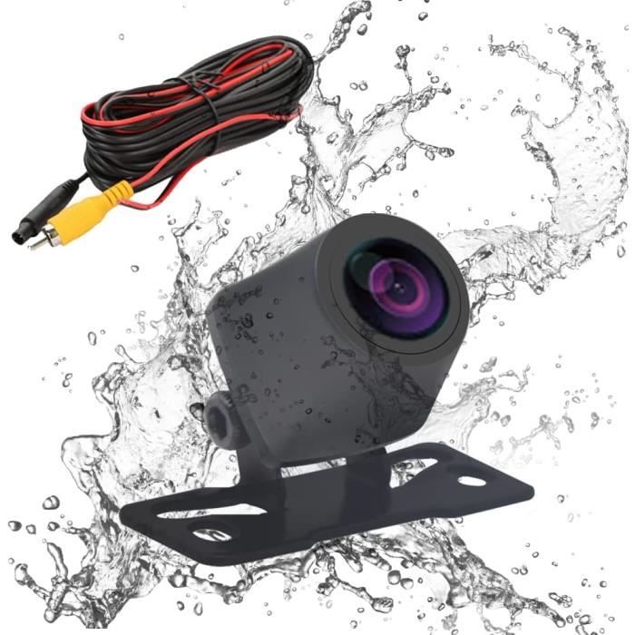 Caméra De Recul étanche IP68 - Vision Nocturne - Angle 170° - HD 720TVL - Pour Voiture, SUV, Camion Capteur CCD 720 TVL Haute Définition