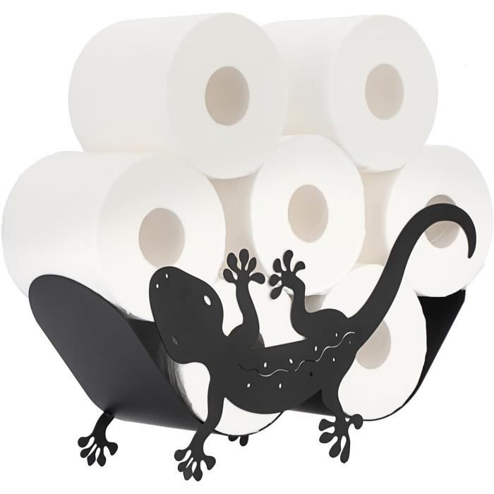 Porte-rouleaux Papier Toilette En Métal Forme Animal - Mouton, Chouette, Bétail Ou Chat - Déco Salle De Bain Fun