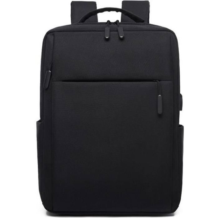 Sac à Dos Professionnel Imperméable Pour Ordinateur Portable - Grand Format 41x28cm - Noir PU