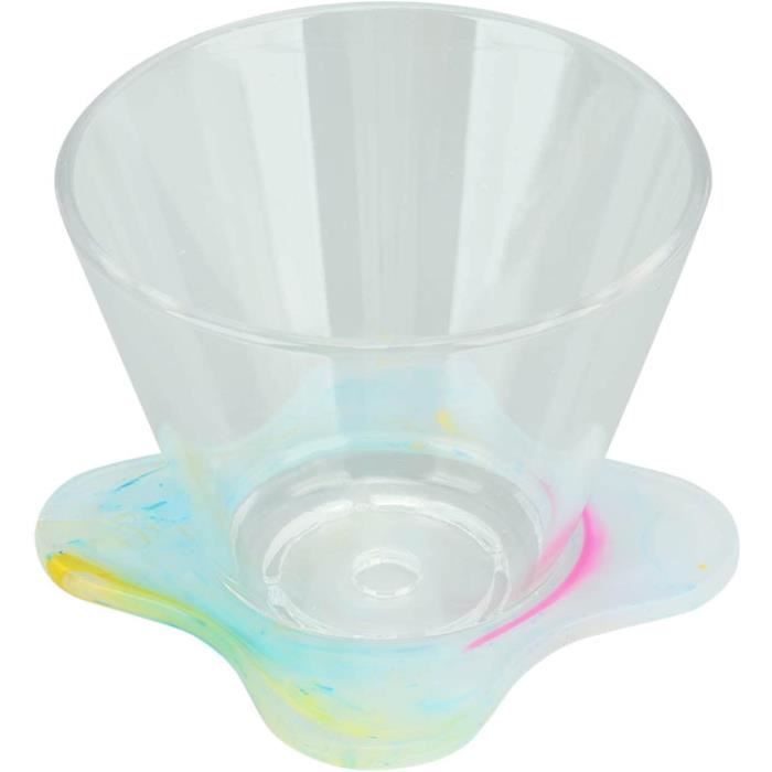 Tasse à Café Voyage DOIY – Ensemble Infusion Goutte-à-goutte, Verre Et Silicone, Clair