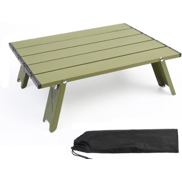 Petite Table Pliante Portable Ultralégère Table De Pique-Nique - 11