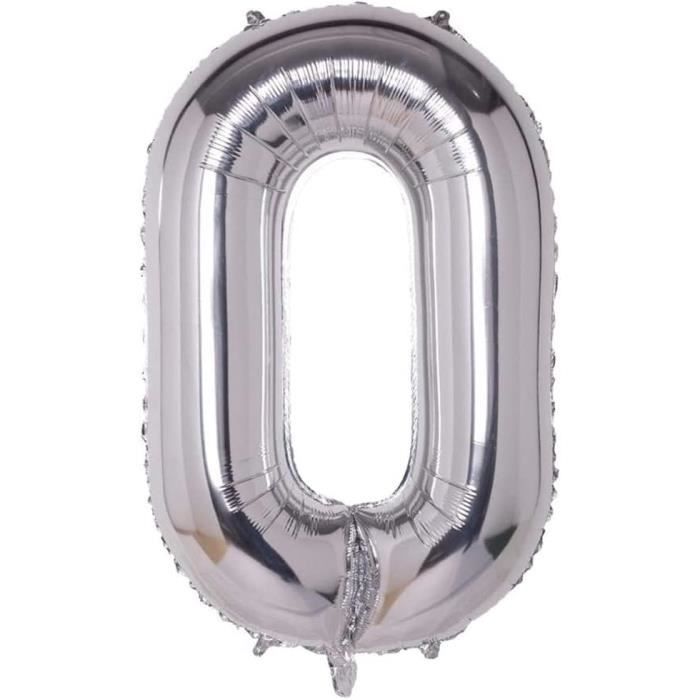 Grand Globe En Argent 110 Cm Géant En Mylar Idéal Pour La Fête