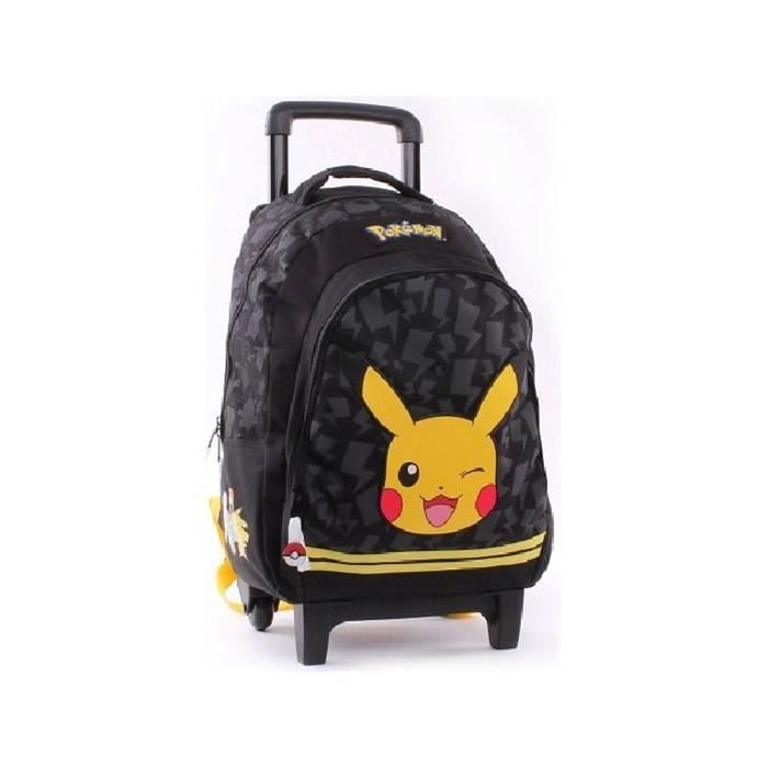 Seven Pokemon Big Trolley Rucksack 2-in-1 – 36 Liter, Kippsicher | Für Grundschule, Als Trolley Oder Rucksack Nutzbar