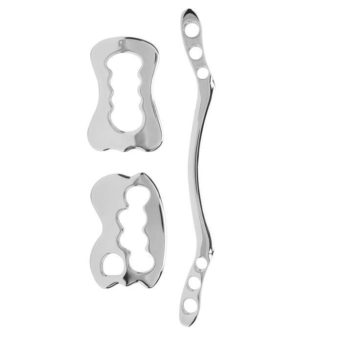 Grattoir De Massage Gua Sha En Acier Inoxydable - EBTOOLS - Conception