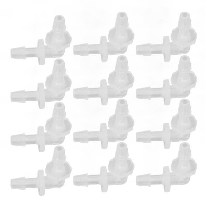 Lot De 4 Raccords PVC Droit 12mm Barbe X 25mm Fileté - Pour Tuyau D'arrosage, Aquarium