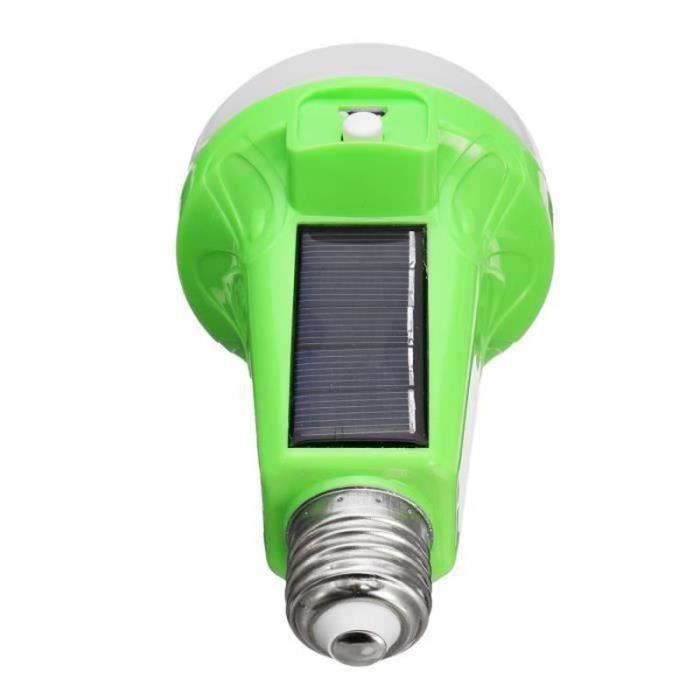 NEUFU 12W E27 Solaire Ampoule Éclairage Camping Tente Urgente 120