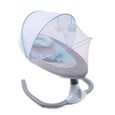 Berceau électrique lit télécommande bébé chaise berçante transat bébé 12 Kg-1