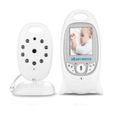 JZ12268-Ecoute-Bébé Babyphone Baby Monitor Bébé Moniteur + Température Surveillance + Vidéosurveillance + Nocturne Vision + 2-1