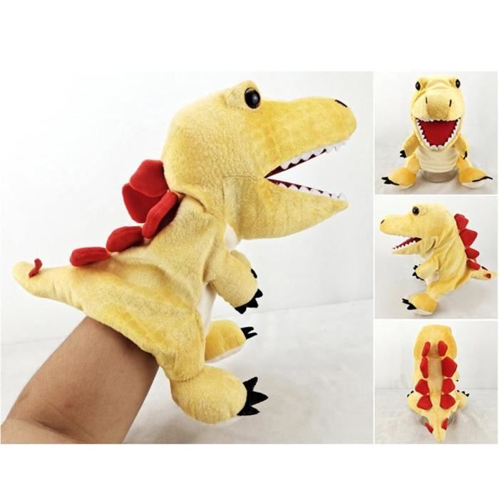 Marionnette Dinosaure 5 Têtes pour Doigts Enfant