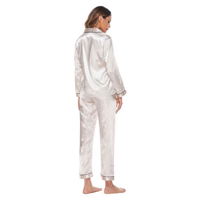 Ensemble de Pyjama pour Femme à Manches Longues - Champagne - Toutes ...