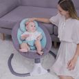 Berceau électrique lit télécommande bébé chaise berçante transat bébé 12 Kg-2