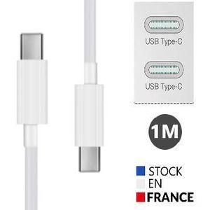 PH26 Câble USB C Vers USB A 1m - Charge Rapide Pour Xiaomi Redmi Note 7/8/9/Pro/T - Connecteur Aluminium