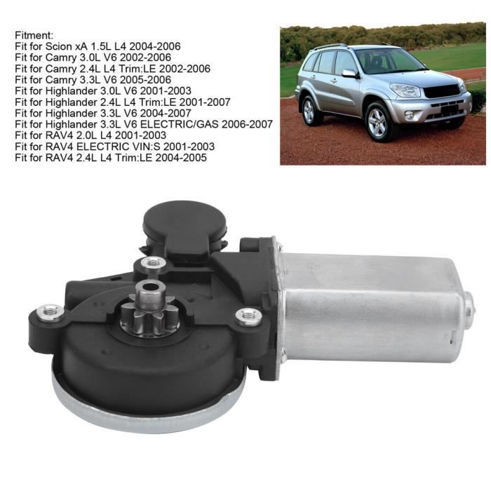Car Front Right Passenger Side Electric Window Motor For Toyota Highlander Rav4
