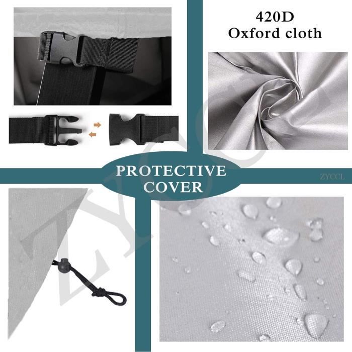 Yhenlovtt Housse De Sac De Frappe – Étanche, Résistante Aux Intempéries, Avec Fermeture Éclair Et Cordon Pour Une Protection Maximale (Taille Au Choix)