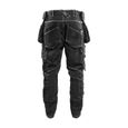 Pantalon de travail Artisan Blaklader X1900 Cordura Denim Stretch - Noir - 40-3