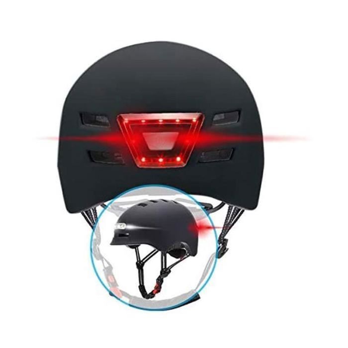 Casque Trottinette Electrique Adulte Avec Visière - Haute Protection Casque Vélo Ville - Unisex Casques De Protection Respirant, Facile À Laver Pour Trottinette, Skateboard, Moto Pour Femmes Hommes