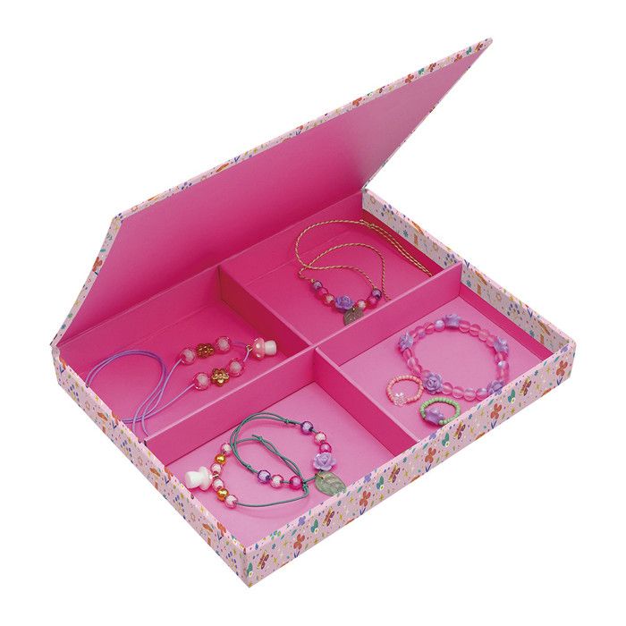 Baker Ross FE864 Kit Bracelet Enfants motif Fée d'Hiver - Lot de 3, Kit de Bracelet Enfant, Loisirs Créatifs de Noël, Fabrication de Bijoux 20 mm