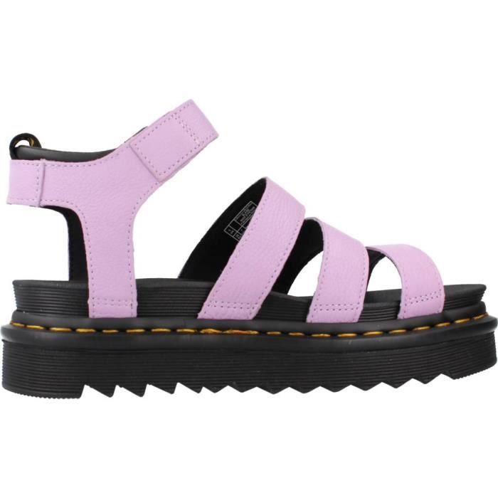 Sandale nu pieds femme Dr. Martens 133486 en synth tique violet