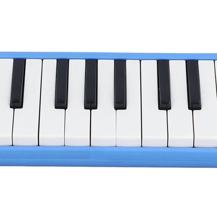 Mélodica 37 Touches Professionnel - Instrument à Vent Pour Débutants | Bleu Avec Sarbacane