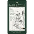 FABER-CASTELL 12 Crayons Graphite Castell 9000-0