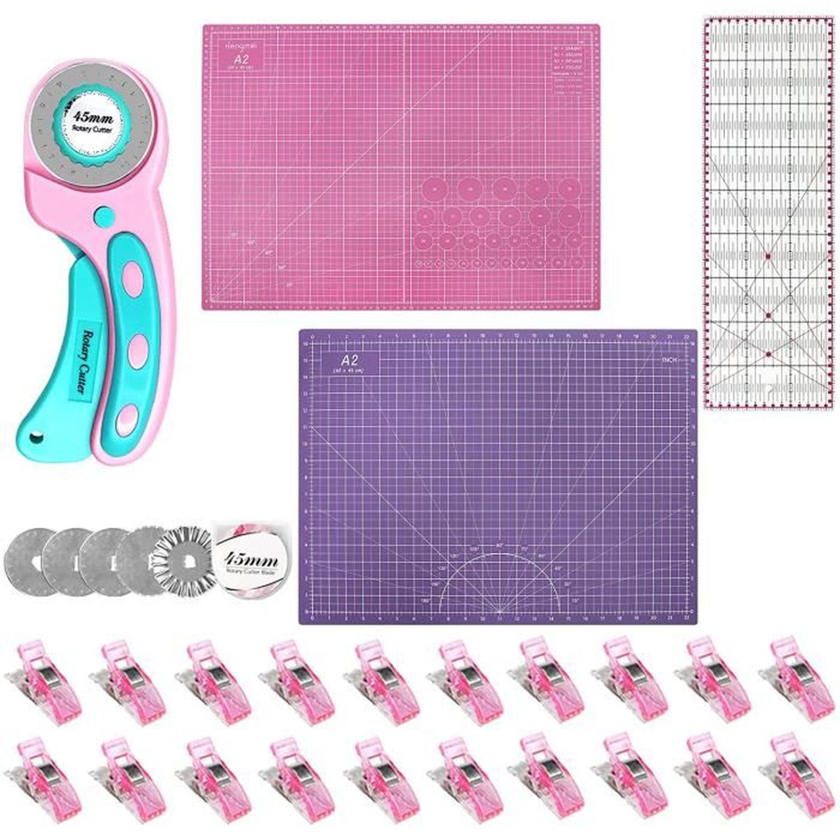 Cutter De Sécurité Pistro Double Lame - Acier Inoxydable, Sangle De Transport, Pour Plongée, Pêche, Urgence
