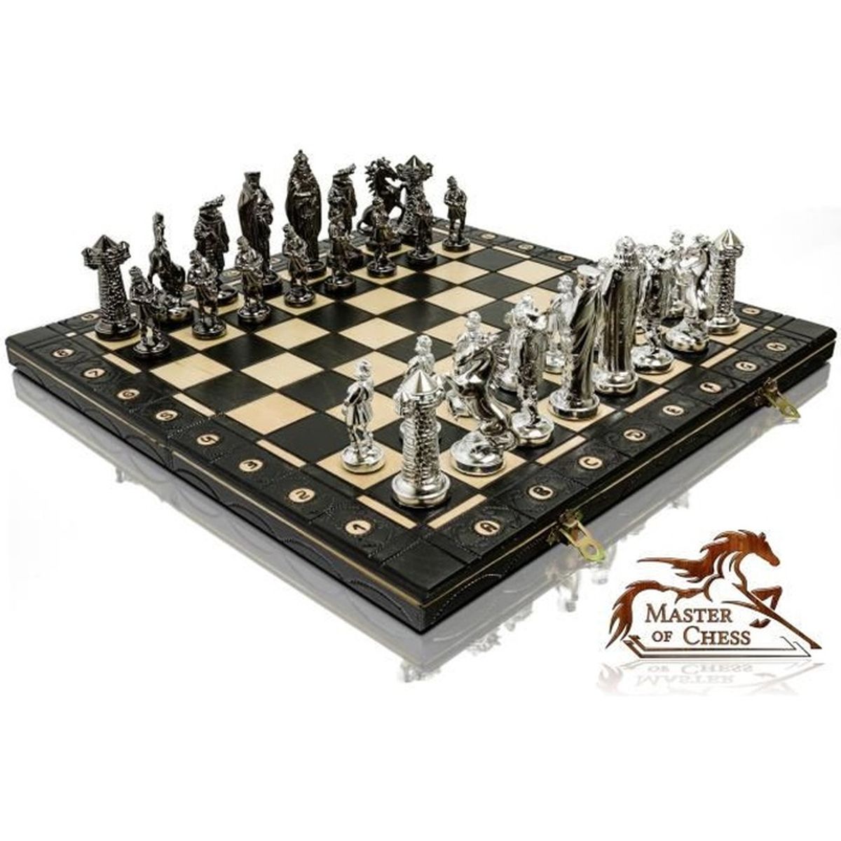 Jeu d'échecs en bois luxe - Le prestige du jeu d'échecs