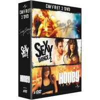 DVD Coffret dancing : Sexy Dance 1 et 2 ; Honey