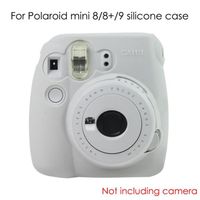 Frêne - Sac de rangement coloré étuis d'appareil photo adapté pour Polaroid Instax Mini 8-8 + 9, housse de tr
