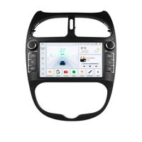 Autoradio pour Peugeot 206 (2002-2010)avec 7 '' Écran Tactile GPS Carplay Android Auto FM WiFi carplay Android 12 2Go+32Go