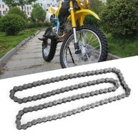 Zerodis chaîne de moto 420102 chaîne à maillons de moto adaptée pour Honda 90110 125cc Dirt Bike ATV Quad TaoTao SUNL chinois