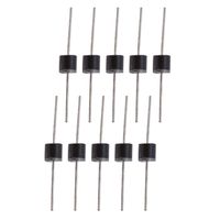 50Pcs 10A10 Tension Axiale, Diodes Schottky Diodes Redresseur Diode Set 10A 1000V