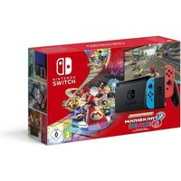 Nintendo Switch Rouge/Bleu Néon 32Go [Nouveau modèle] + Mario Kart 8 Deluxe