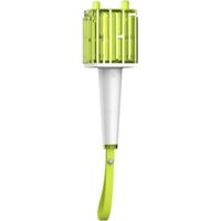 Bâton lumineux de concert LED NCT Kpop Stick OUTAD - forme de couronne de lotus - noir et vert