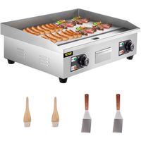Grill Électrique Barbecue Plancha Chauffante Sandwich 4400 W 728x400 mm.bazarland30