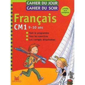 AUTRES LIVRES CAHIERS DU JOUR/ SOIR; français ; CM1 (édition ...