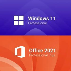 SYSTÈME D'EXPLOITATION Windows 11 Pro + Office 2021 Pro plus a vie [Pack]