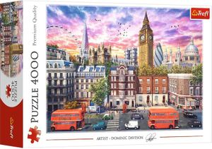 PUZZLE Promenade à Londres-Puzzle 4000 éléments-Puzzle po