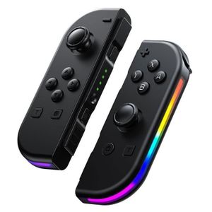 Paire De Joy-Con Nintendo Switch – Gris (Occasion, Manette Blanche Disponible)