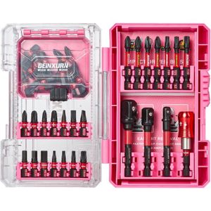 Jeu D'embouts De Tournevis Torx En Acier Allié, Jeu D'outils à Douille Torx Hexagonale 100, Outils à Poignée, Jeu De Tournevis électriques, 75mm, 1/4mm, 11 Pièces