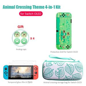 19€19 sur 2 en 1: Grand Housse de transport + Petit Pochette de transport Animal  Crossing pour Nintendo Switch - Etui et protection gaming - Achat & prix