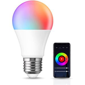 application TUYA/Smart Life APP Ampoules LED pour projecteurs WiFi intelligents ANWIO R50 4,9 W remplacent 40 W Echo et Google Assistant compatible avec Alexa Alexa Dimmable E14 470 Lm 