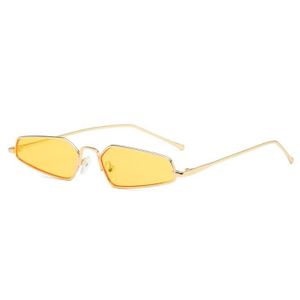 LUNETTES DE SOLEIL petite monture lunettes de soleil femmes Vintage forme irrégulière lunettes de soleil magnifique lunettes de soleil [362B597]